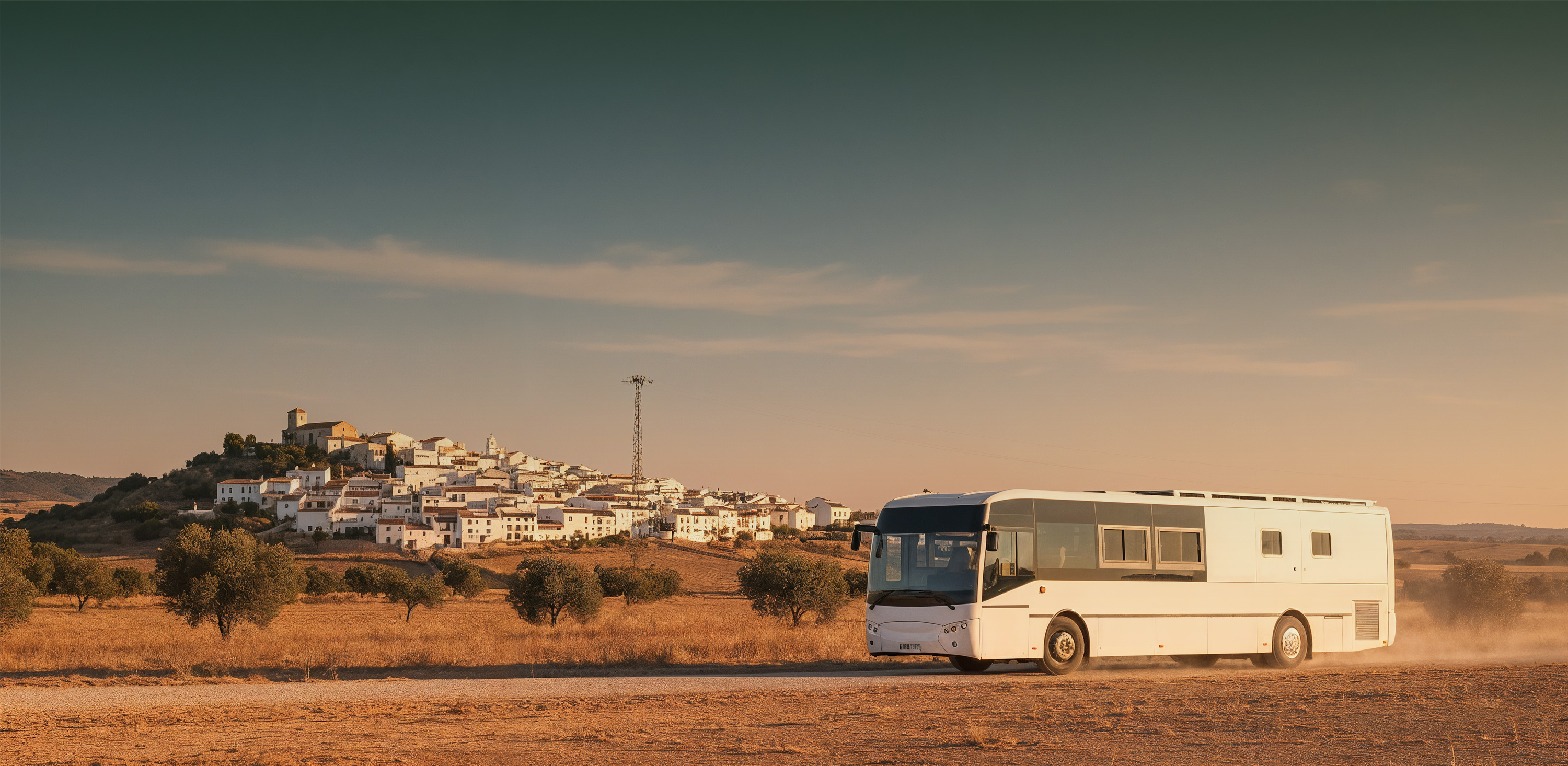 The mobile classroom on the road
